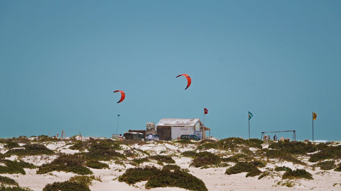 Zarzis: Die Station liegt in einer naturbelassenen Umgebung Zarzis: Die Station liegt in einer naturbelassenen Umgebung