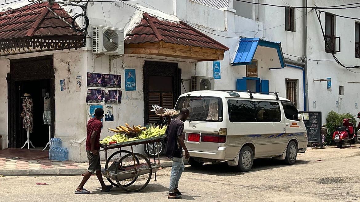Straßen von Stone Town