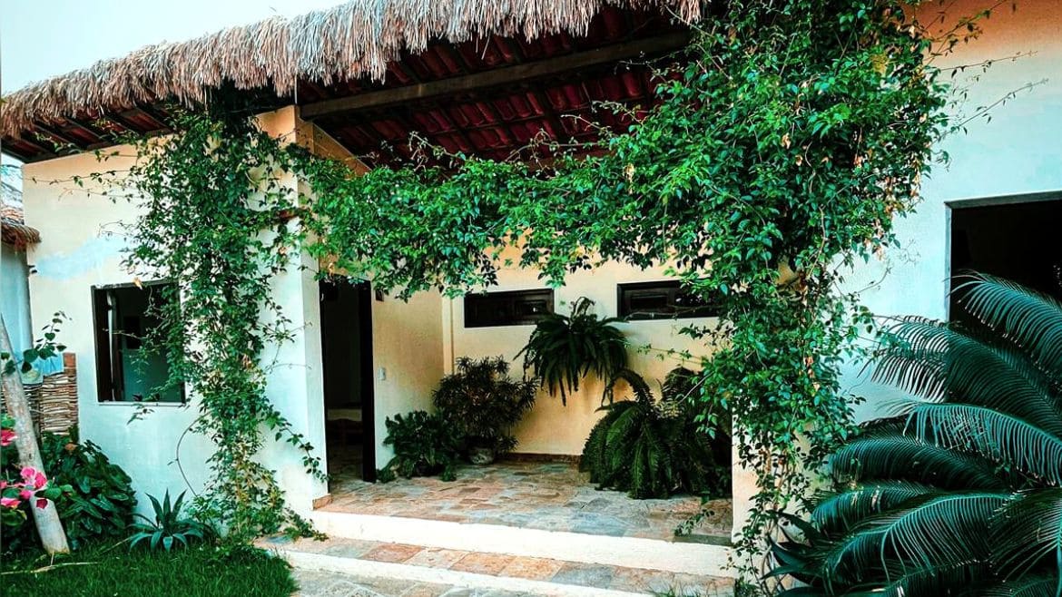 Ilha do Guajiru: Die Superior Backyard Zimmer befinden sich im hinteren Teil des Kitehaus Ilha do Guajiru: Die Superior Backyard Zimmer befinden sich im hinteren Teil des Kitehaus