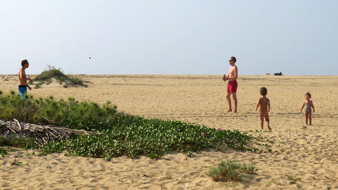 Kalpitiya: Die Surf Cabanas sind auch für Familien optimal Kalpitiya: Die Surf Cabanas sind auch für Familien optimal