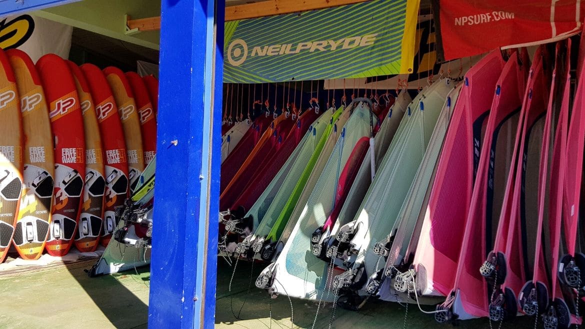 Dakhla: Die Windsurf Station ist mit bestem Material ausgestattet