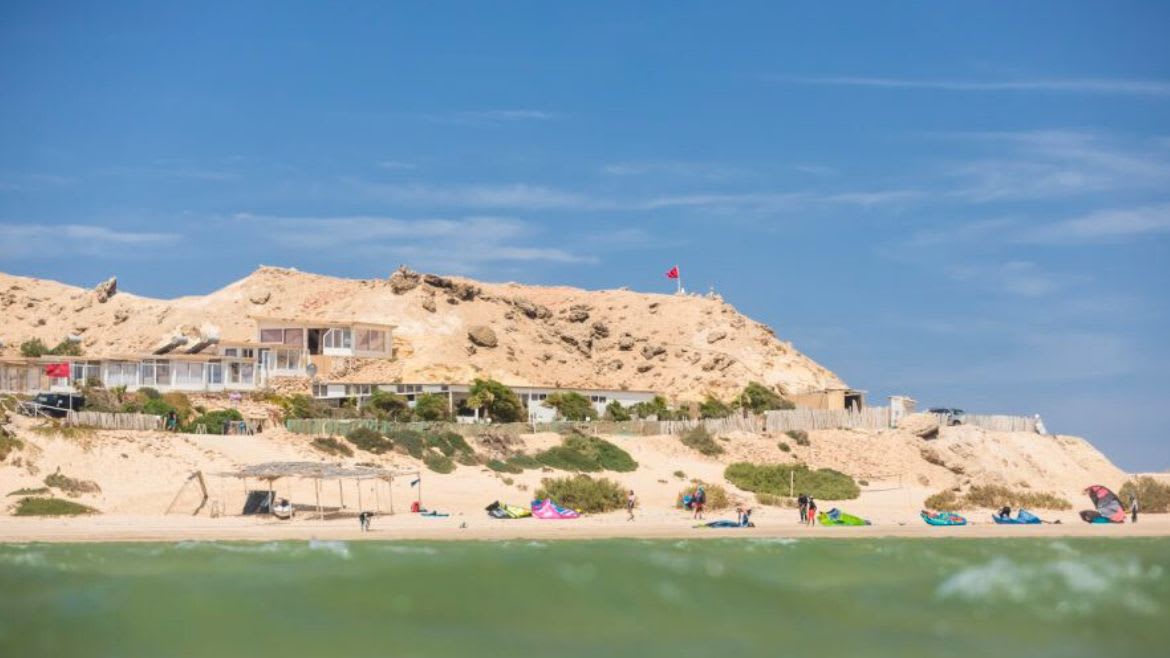 Dakhla: Direkt vom Bett aufs Brett Dakhla: Direkt vom Bett aufs Brett