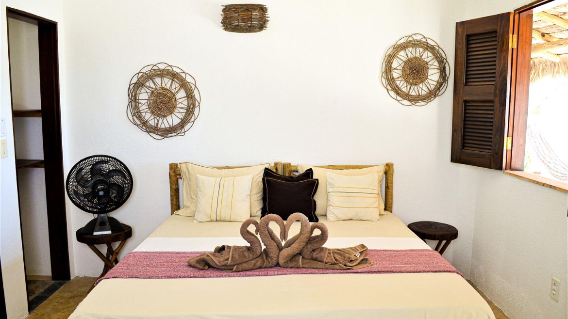 Ilha do Guajiru: Doppelbett im Classic Zimmer Ilha do Guajiru: Doppelbett im Classic Zimmer