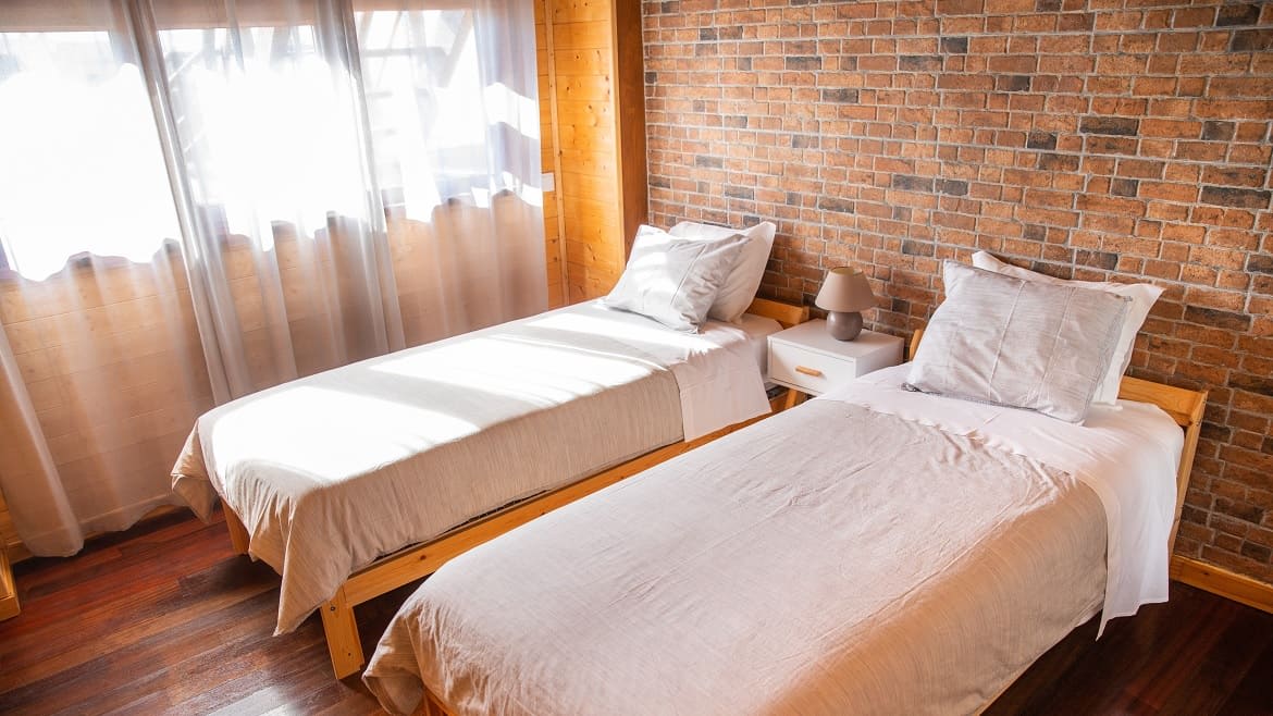 Algarve: Twin-Betten in der Doppel-Suite Algarve: Twin-Betten in der Doppel-Suite