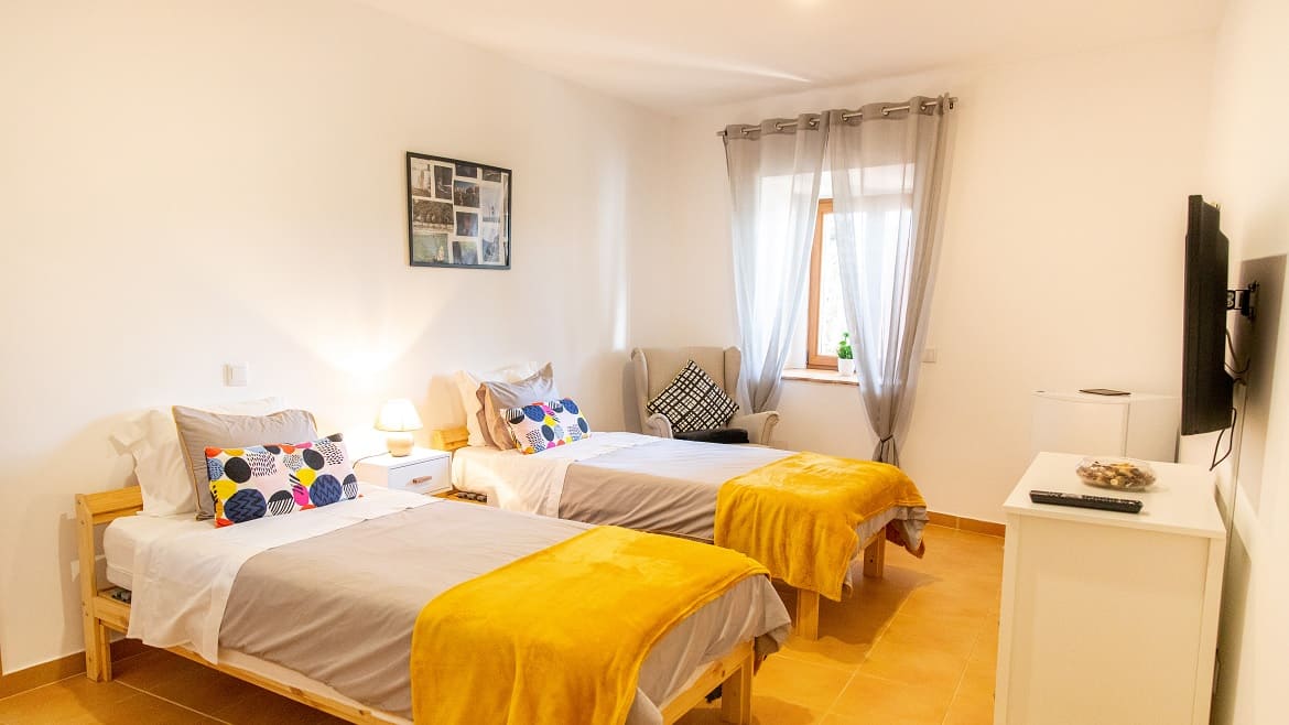 Algarve: Doppelzimmer im Kitehaus Algarve: Doppelzimmer im Kitehaus