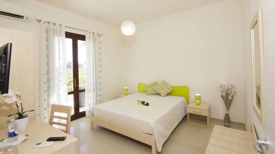 Marsala: Doppelzimmer in der Kitevilla Marsala: Doppelzimmer in der Kitevilla