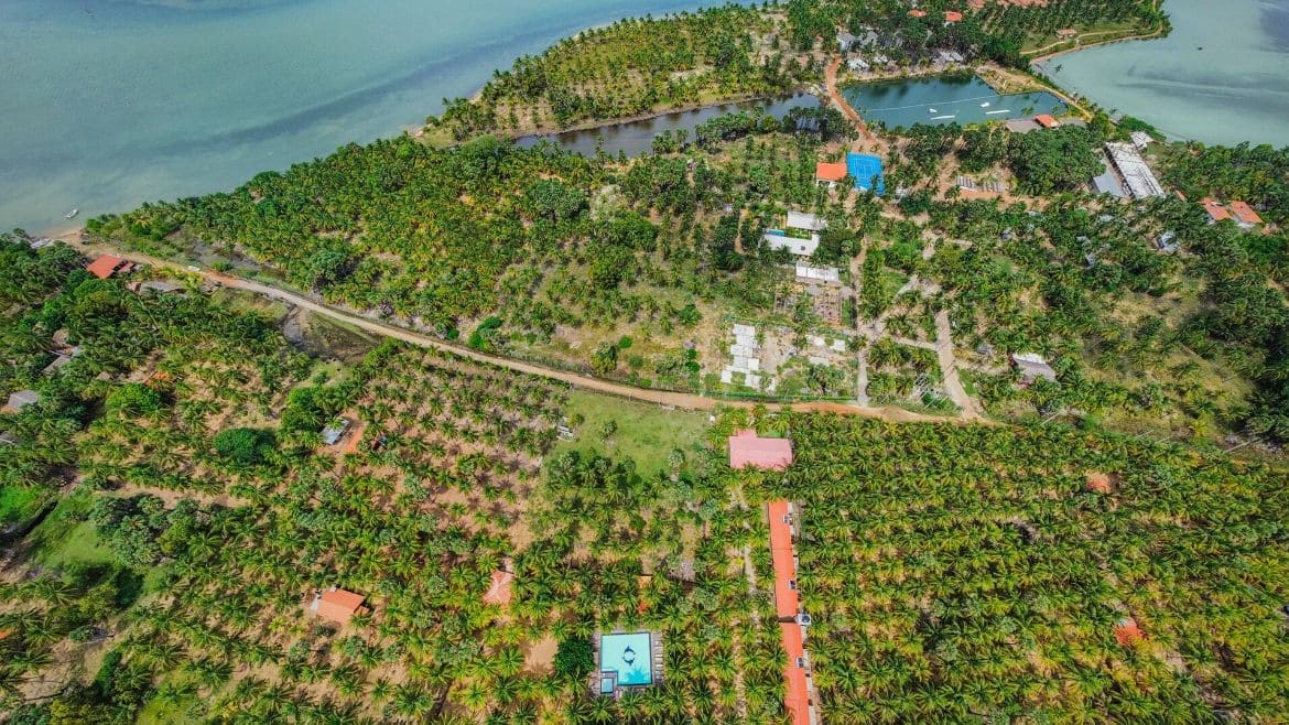 Kalpitiya: Drohnenaufnahme Kalpitiya