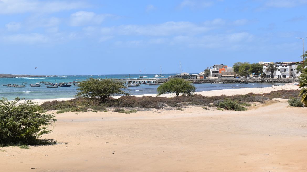 Boa Vista: Strandspaziergang vom Surfhotel aus Boa Vista: Strandspaziergang vom Surfhotel aus
