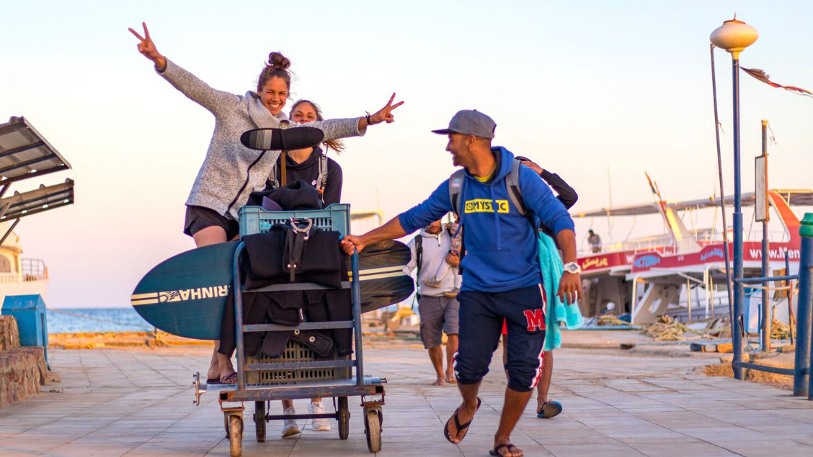 Soma Bay: Ein wunderbarer Tag geht in der Soma Bay zu Ende