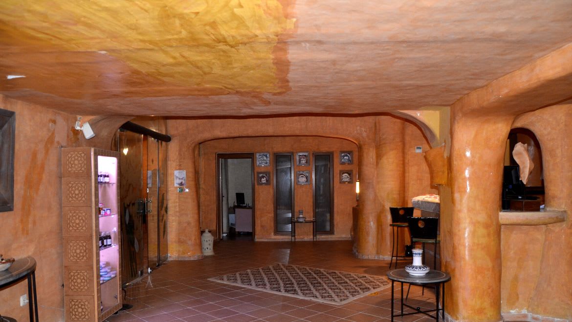 Djerba-Zarzis: Eingangsbereich des Spa im Komforthotel Zarzis Djerba-Zarzis: Eingangsbereich des Spa im Komforthotel Zarzis