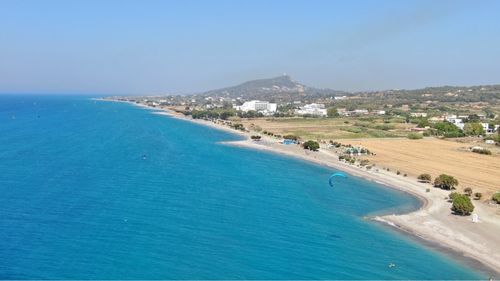 Rhodos Theologos: Entfernung in das Dorf