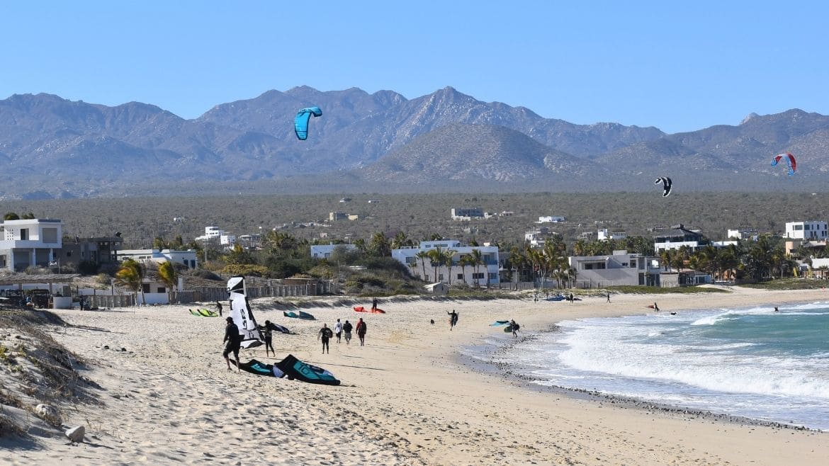 La Ventana: Entlang des Strandes verschiedene Einstiege möglich