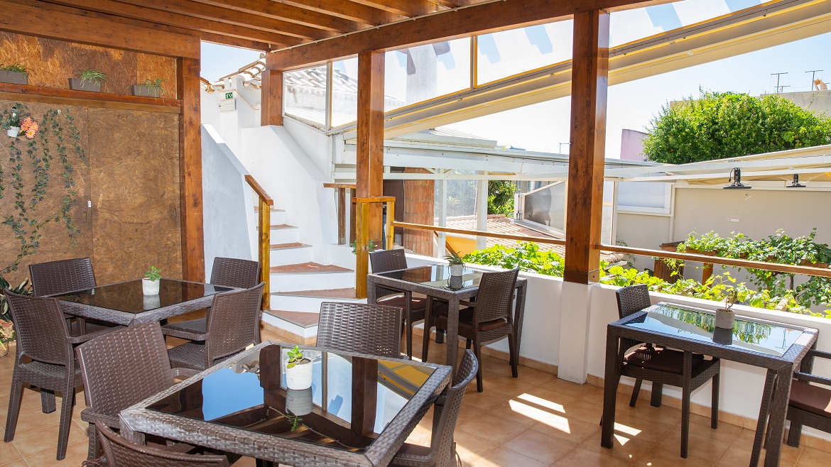 Algarve: Essbereich im Kitehaus Algarve: Essbereich im Kitehaus