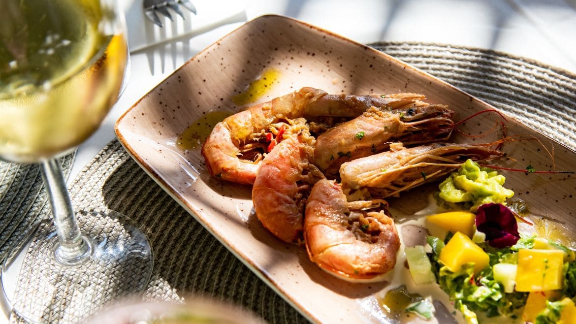 Langebaan: Fangfrische Köstlichkeiten im Restaurant des Kitehotels Langebaan: Fangfrische Köstlichkeiten im Restaurant des Kitehotels