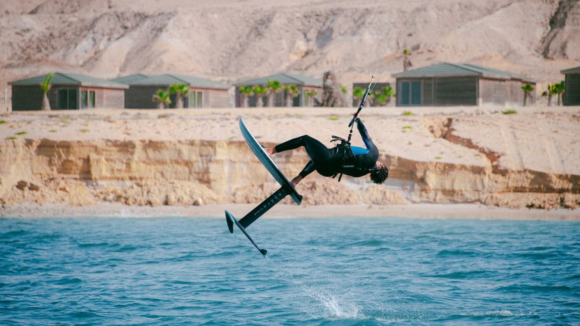 Dakhla: Foilen in Dakhla