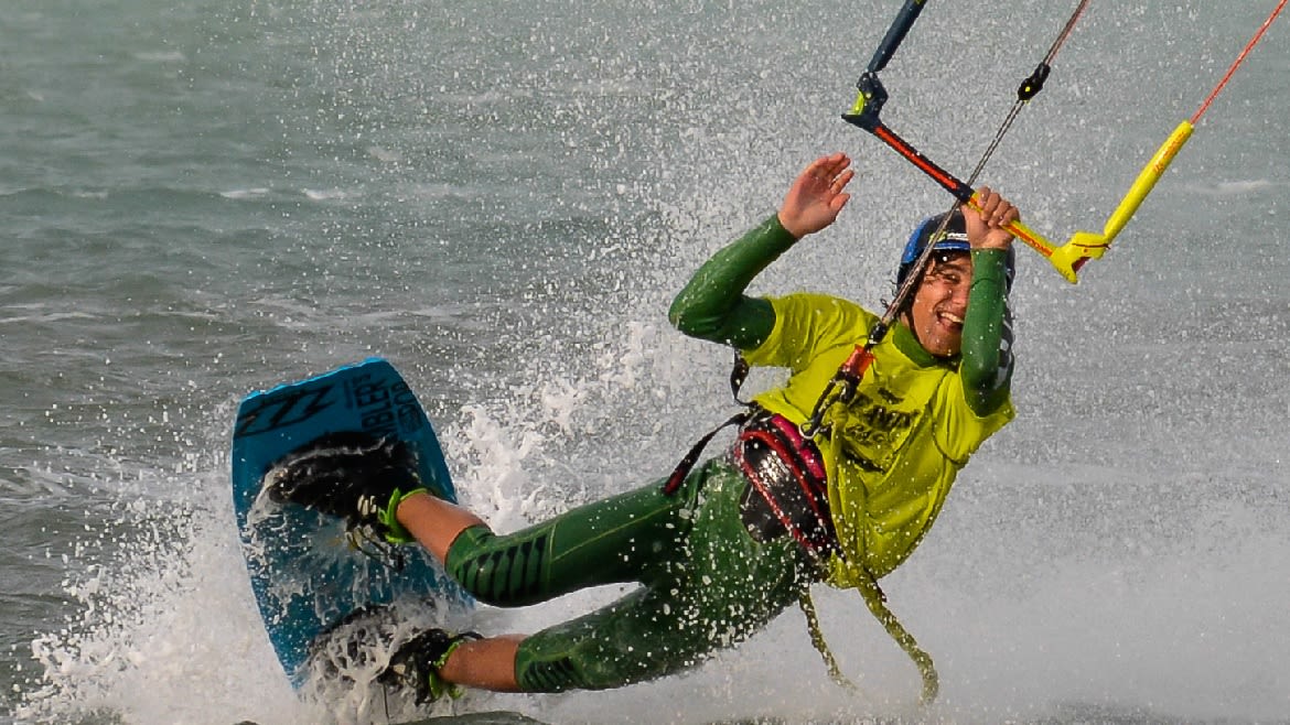 Hamata: Freestyle an der Kitesurfstation Hamata: Freestyle an der Kitesurfstation