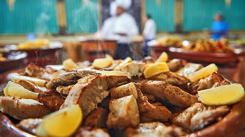 Dakhla: Frisch zubereitete Leckereien Dakhla: Frisch zubereitete Leckereien