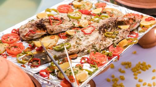 Marokko: fangfrischer Fisch darf natürlich nicht fehlen