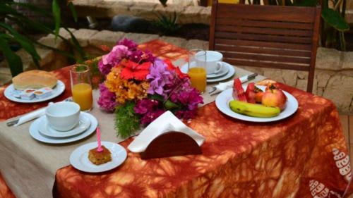 Boa Vista: Frühstück in der Surflodge Boa Vista: Frühstück in der Surflodge