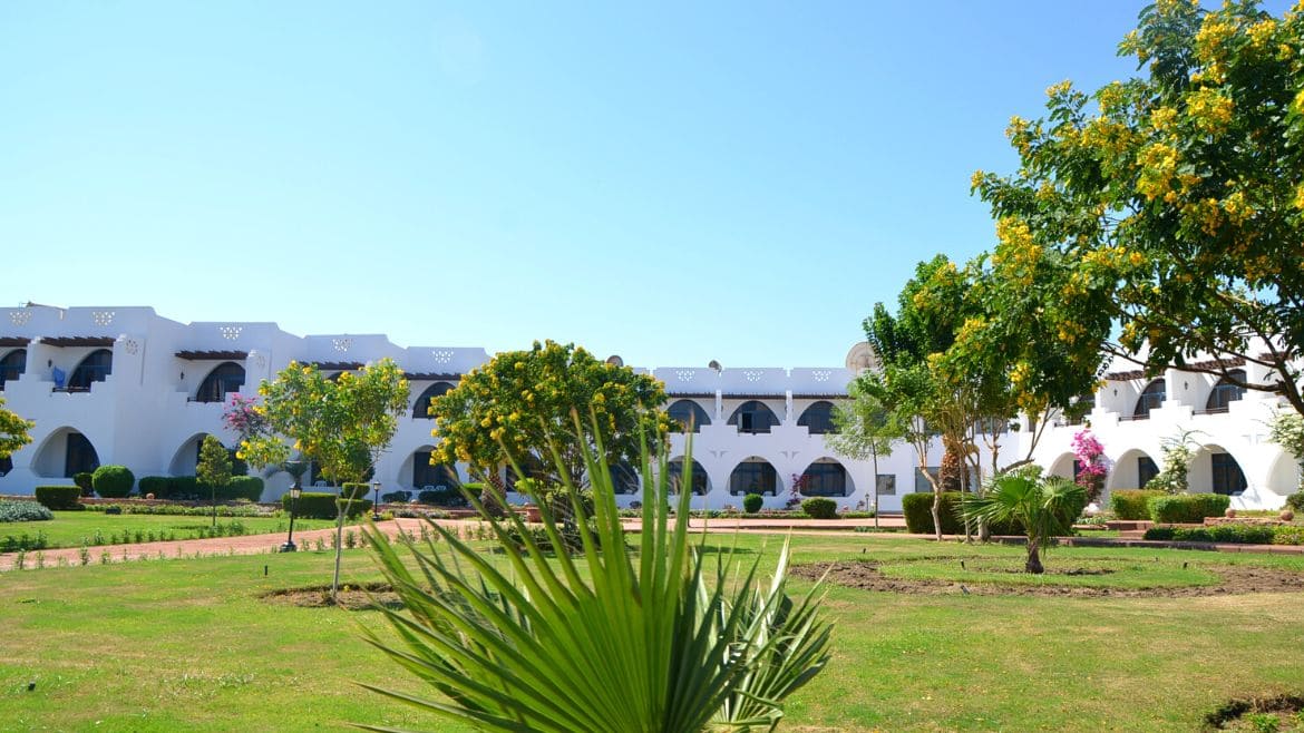 El Naaba: Gartenansicht