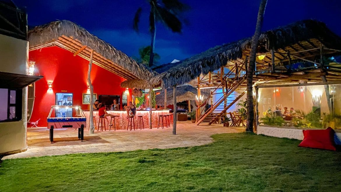 Ilha do Guajiru: Gemeinsames Zusammensein am Abend Ilha do Guajiru: Gemeinsames Zusammensein am Abend