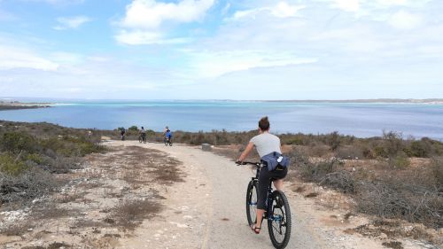 Langebaan: Erkunde Langebaan mit dem Fahrrad. Langebaan: Erkunde Langebaan mit dem Fahrrad.