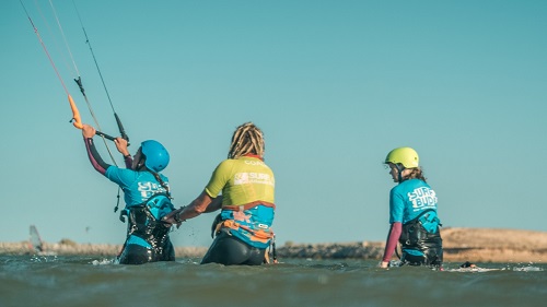 Kite Camps: Gruppenschulung Kite Camp Algarve Kite Camps: Gruppenschulung Kite Camp Algarve