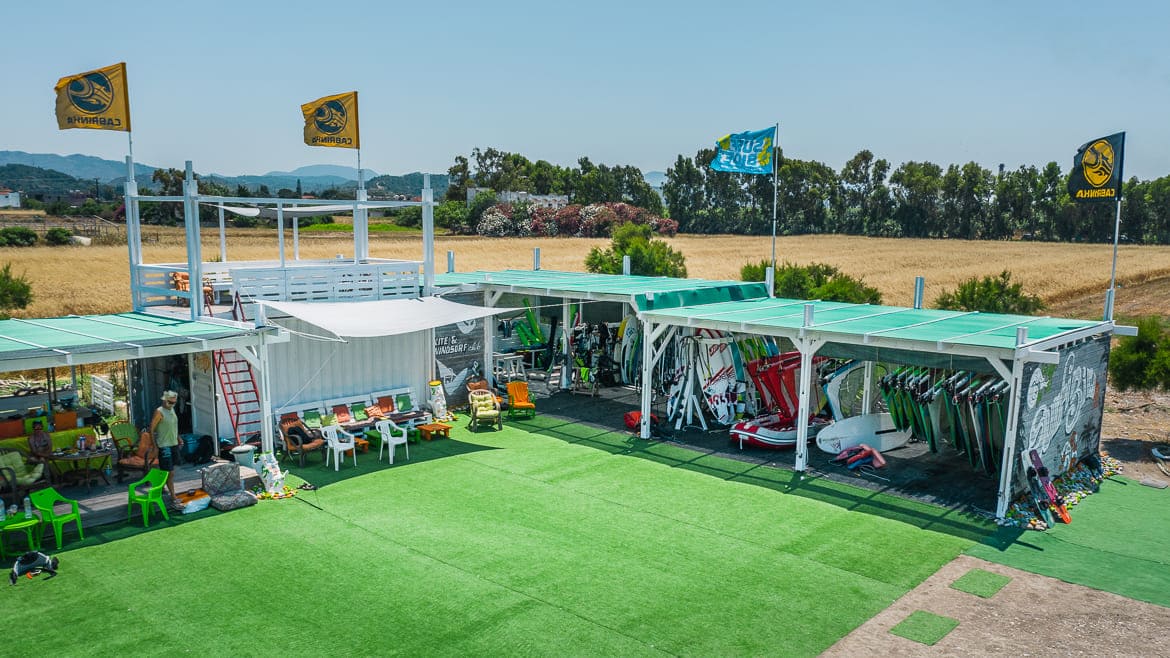 Rhodos Theologos: Gut ausgestattete Station in top Lage