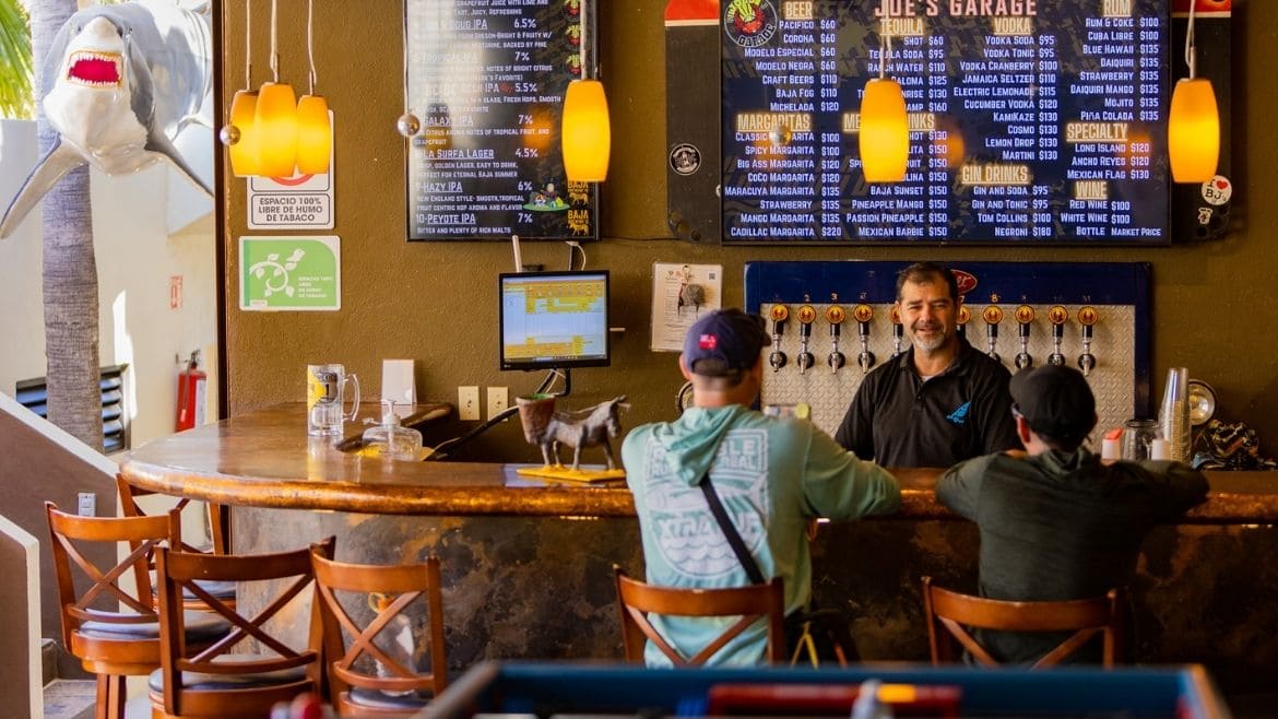 Hausgemachtes Bier direkt in der Unterkunft