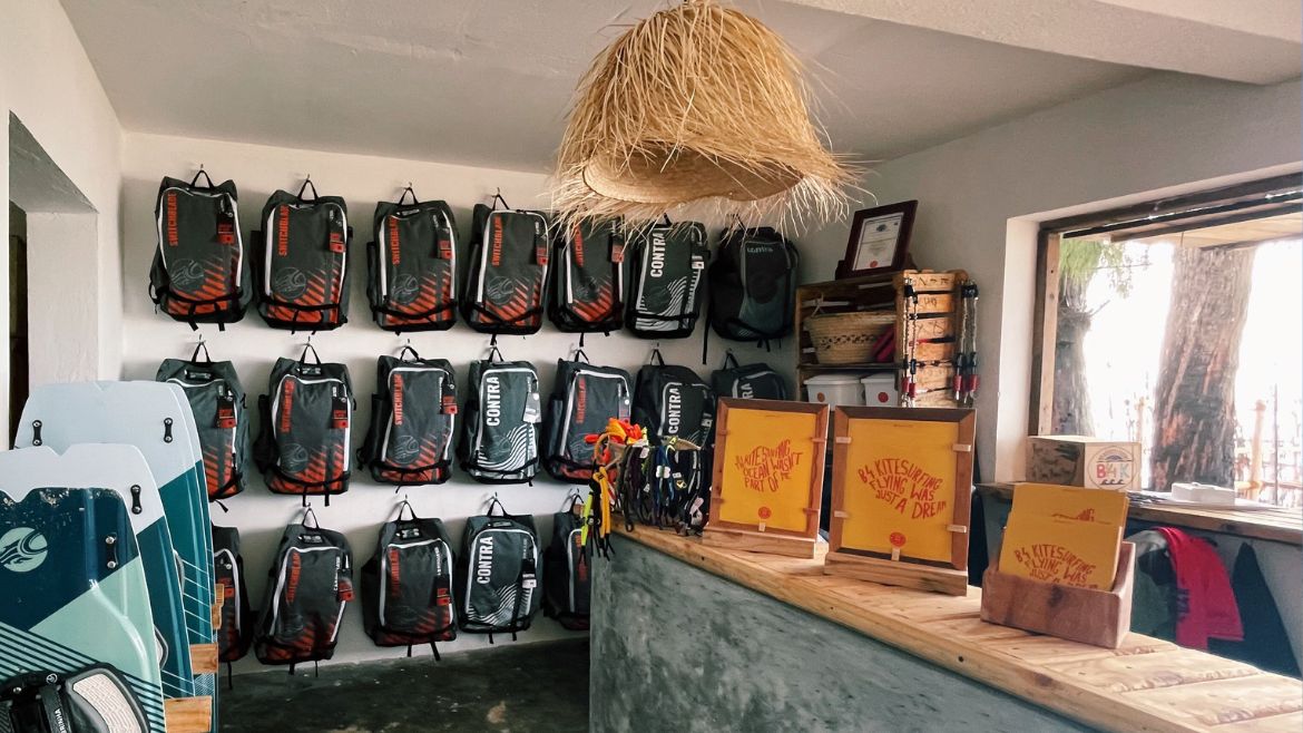 Sansibar: Innenbereich der Station Sansibar: Innenbereich der Station