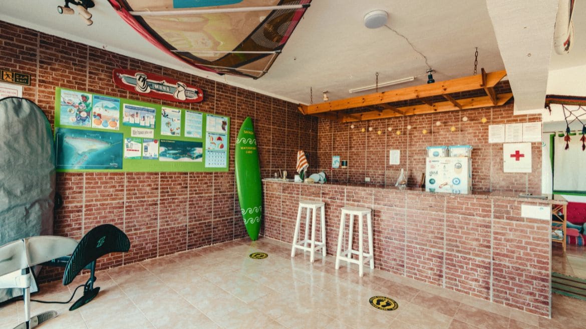 Soma Bay: Innenbereich der Station