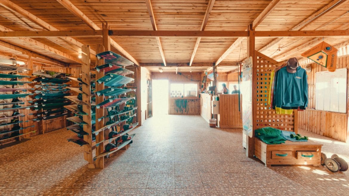 Hamata: Blick in den Innenbereich der Station