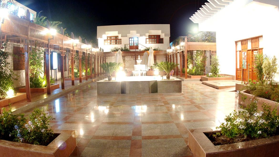 Soma Bay: Blick in den Innenhof