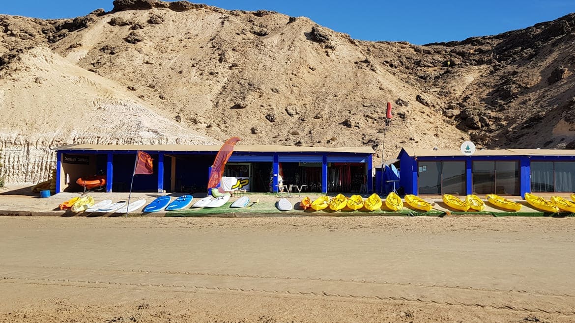 Dakhla: Die Station bietet jede Menge Platz