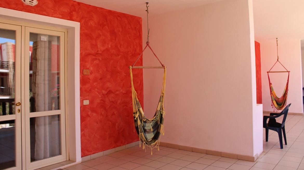 Boa Vista: Jedes Appartement verfügt über einen kleinen Außenbereich