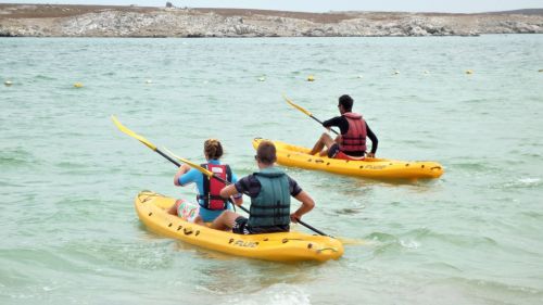 Langebaan: Kajaktour in Langebaan.