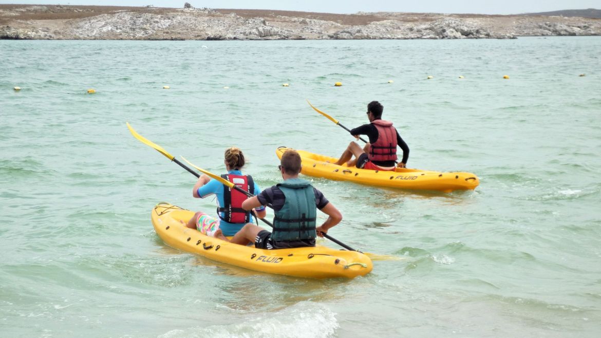 Langebaan: An windfreien Tagen empfiehlt sich eine Kajaktour