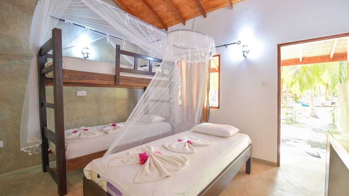 Kalpitiya: Kinderzimmer der Familienzimmer