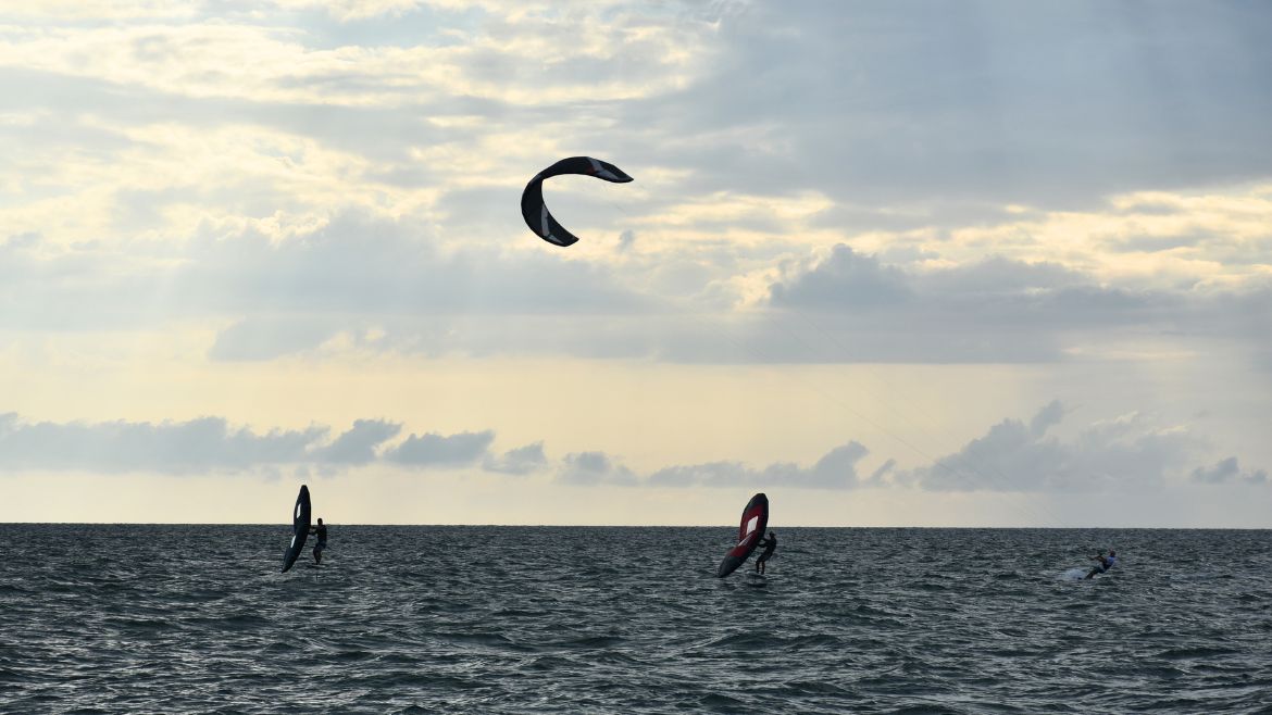 Kappalady: Kiten und Wingen in Kappalady