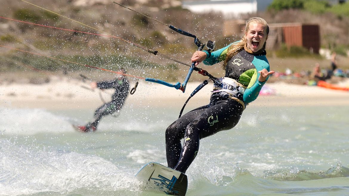 Langebaan: Kiten ohne Ende  