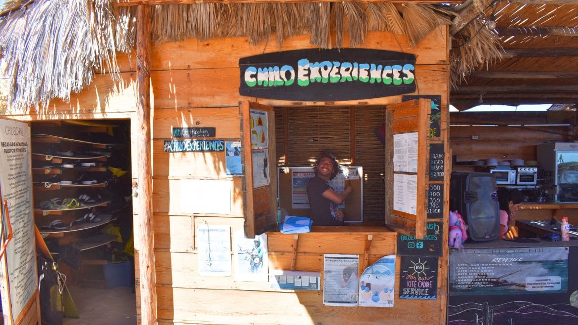 La Ventana: Kitesurf Station direkt an der Unterkunft