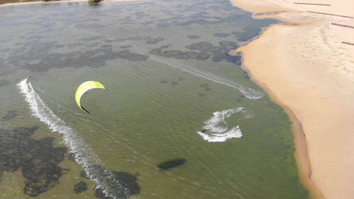 Kappalady: Kitesurfen in Kappalady
