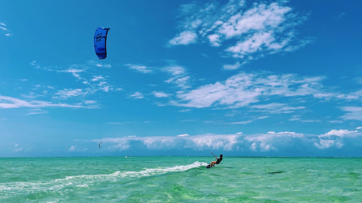 Sansibar: Kitesurfen auf Sansibar Sansibar: Kitesurfen auf Sansibar