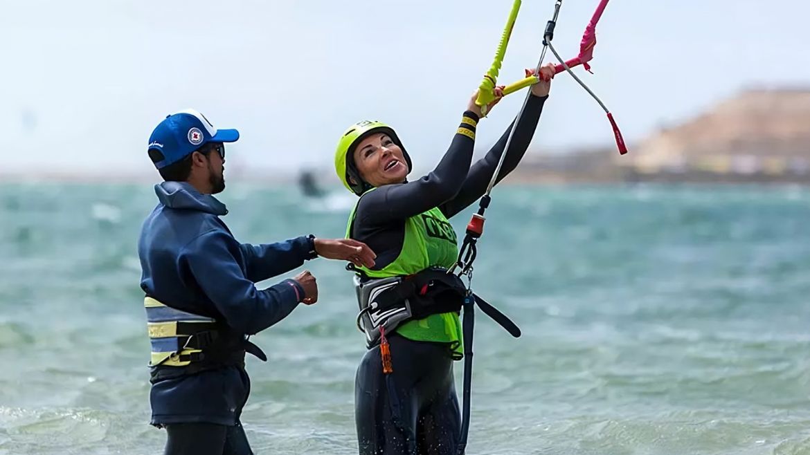 Dakhla: Kitesurfschulung Dakhla: Kitesurfschulung