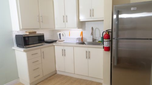 Tobago: Kochbereich der Cabanas