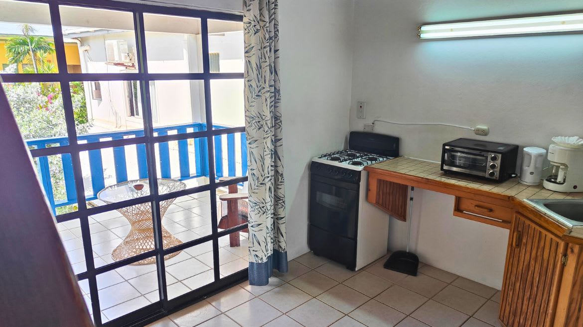 Tobago: Kochbereich der Appartements I Tobago: Kochbereich der Appartements I