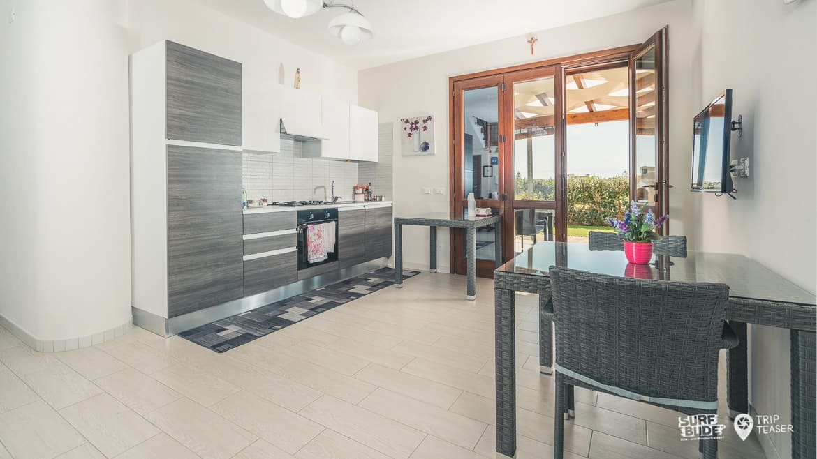 Marsala: Kochbereich im Kitehaus Marsala: Kochbereich im Kitehaus