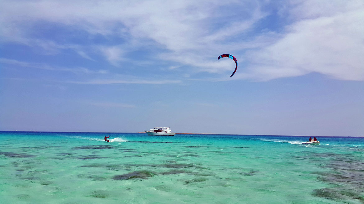Soma Bay: Kristallklares Wasser 