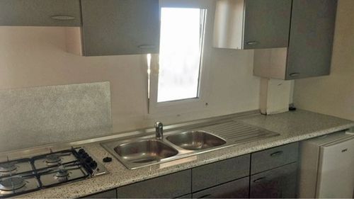 Ulcinj: Küche des Strand Bungalow Ulcinj: Küche des Strand Bungalow