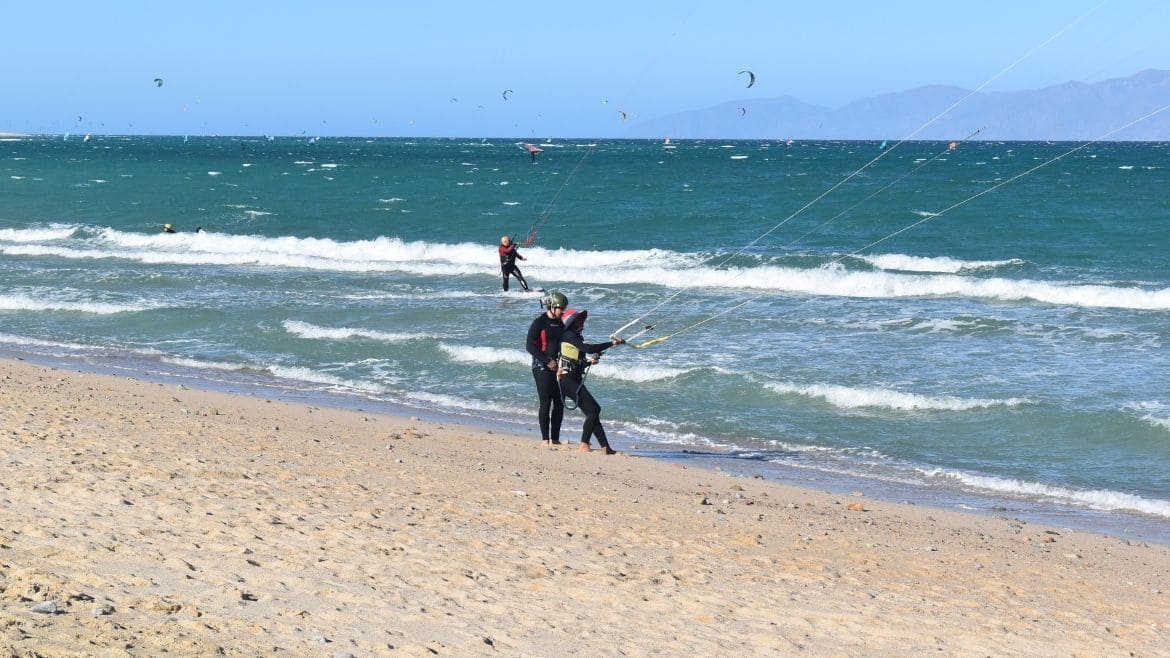 La Ventana: Landübung an der Kitesurf Station